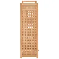 Meuble à chaussures avec tiroir 70x27x81cm Bois massif de noyer