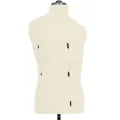 Mannequin de couture ajustable pour homme Crème Taille 37-45