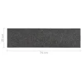 Tapis d'escalier autocollants rectangulaire 15 pcs 76x20 cm