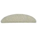 Tapis d'escalier autocollants 15 pcs 65x21x4 cm Gris