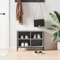 Armoire à chaussures sonoma gris 69x35x50 cm bois d'ingénierie