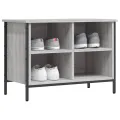 Armoire à chaussures sonoma gris 69x35x50 cm bois d'ingénierie