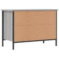 Armoire à chaussures sonoma gris 69x35x50 cm bois d'ingénierie