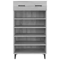 Armoire à chaussures Sonoma gris 60x35x105 cm Bois d'ingénierie