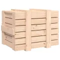 Boîte de rangement 58x40,5x42 cm Bois massif de pin