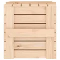 Boîte de rangement 58x40,5x42 cm Bois massif de pin