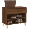 Armoire à chaussures Chêne marron 70x36x60 cm Bois d'ingénierie