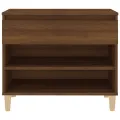Armoire à chaussures Chêne marron 70x36x60 cm Bois d'ingénierie