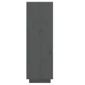 Armoire à chaussures gris 30x34x105 cm bois de pin massif