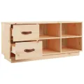Banc à chaussures 100x34x45 cm Bois de pin massif