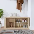 Armoire à chaussures Chêne sonoma 100x35x45cm Bois d'ingénierie
