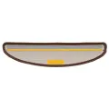 Tapis d'escalier 10 pcs 56x17x3 cm Marron