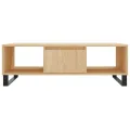Table basse chêne sonoma 104x60x35 cm bois d'ingénierie
