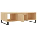 Table basse chêne sonoma 104x60x35 cm bois d'ingénierie