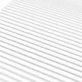 Matelas en mousse blanc 140x190 cm dureté H2 H3