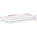 Matelas en mousse blanc 80x200 cm dureté H2 H3