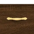Table basse chêne marron 90x50x40 cm bois d'ingénierie