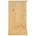 Buffet Corona marron 112x43x78 cm bois massif pin mexicain