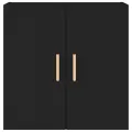Armoire murale Noir 60x30x60 cm Bois d'ingénierie