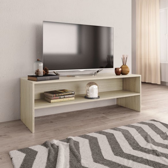 Meuble TV Chêne sonoma 120 x 40 x 40 cm Aggloméré