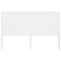 Tête de lit Blanc 166x4x100 cm Bois massif de pin