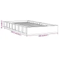Cadre de lit 90x190 cm Simple Bois massif