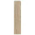 Armoire à chaussures Chêne 59x17x81 cm Bois d'ingénierie