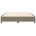 Cadre de lit Taupe 180x200 cm Tissu