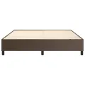 cadre de lit Marron 160x200 cm Similicuir
