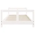Cadre de lit pour enfants blanc 80x200 cm bois de pin massif