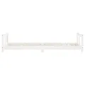 Cadre de lit pour enfants blanc 80x200 cm bois de pin massif
