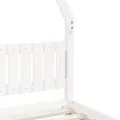 Cadre de lit pour enfants blanc 80x200 cm bois de pin massif