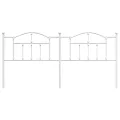Tête de lit métal blanc 193 cm