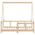 Cadre de lit pour enfant 70x140 cm bois de pin massif