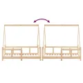 Cadre de lit pour enfant 70x140 cm bois de pin massif