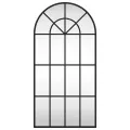Miroir mural noir 40x80 cm arche fer