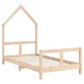 Cadre de lit pour enfant 80x160 cm bois de pin massif