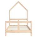 Cadre de lit pour enfant 80x160 cm bois de pin massif