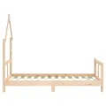 Cadre de lit pour enfant 80x160 cm bois de pin massif