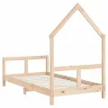 Cadre de lit pour enfant 80x160 cm bois de pin massif