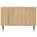 Table basse Chêne sonoma 60x50x36,5 cm Bois d'ingénierie