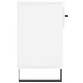 Armoire à chaussures Blanc 102x36x60 cm Bois d'ingénierie