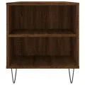 Table basse chêne marron 102x44,5x50 cm bois d'ingénierie