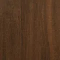 Table basse chêne marron 102x44,5x50 cm bois d'ingénierie