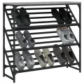 Étagère à chaussures sonoma gris 90x30x85 cm bois d'ingénierie