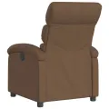 Fauteuil inclinable Marron Tissu