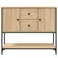 Buffet chêne sonoma 100x36x85 cm bois d'ingénierie