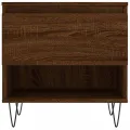 Tables basses 2 pcs chêne marron 50x46x50 cm bois d'ingénierie