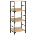 Bibliothèque chêne sonoma 50x33x117,5 cm bois d'ingénierie