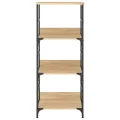 Bibliothèque chêne sonoma 50x33x117,5 cm bois d'ingénierie
